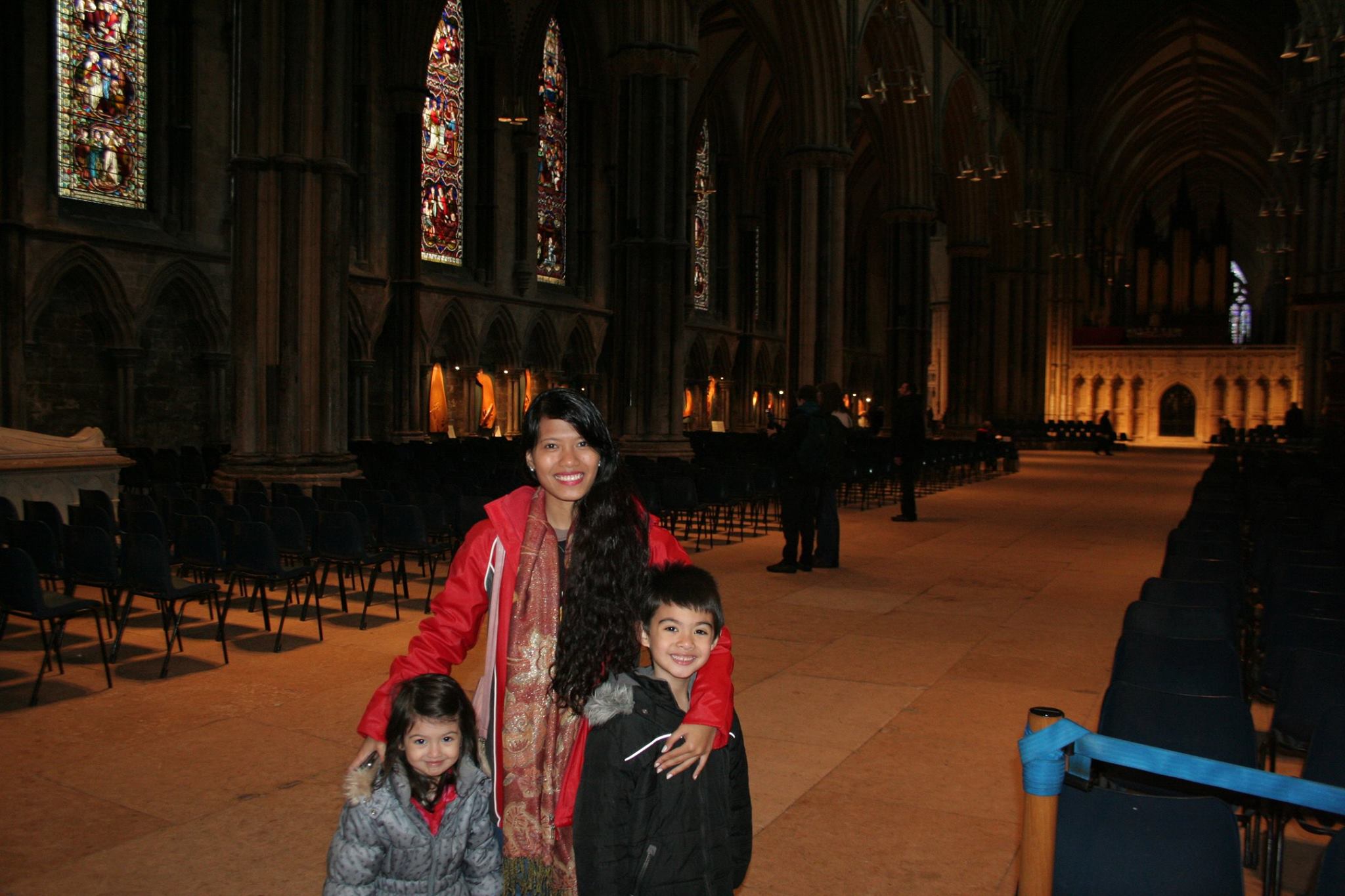 Well polished design of Lincoln Cathedral which was made of stones